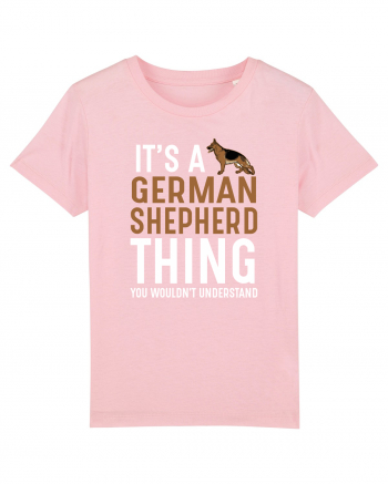 GERMAN SHEPHERD Cotton Pink