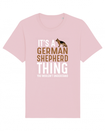 GERMAN SHEPHERD Cotton Pink