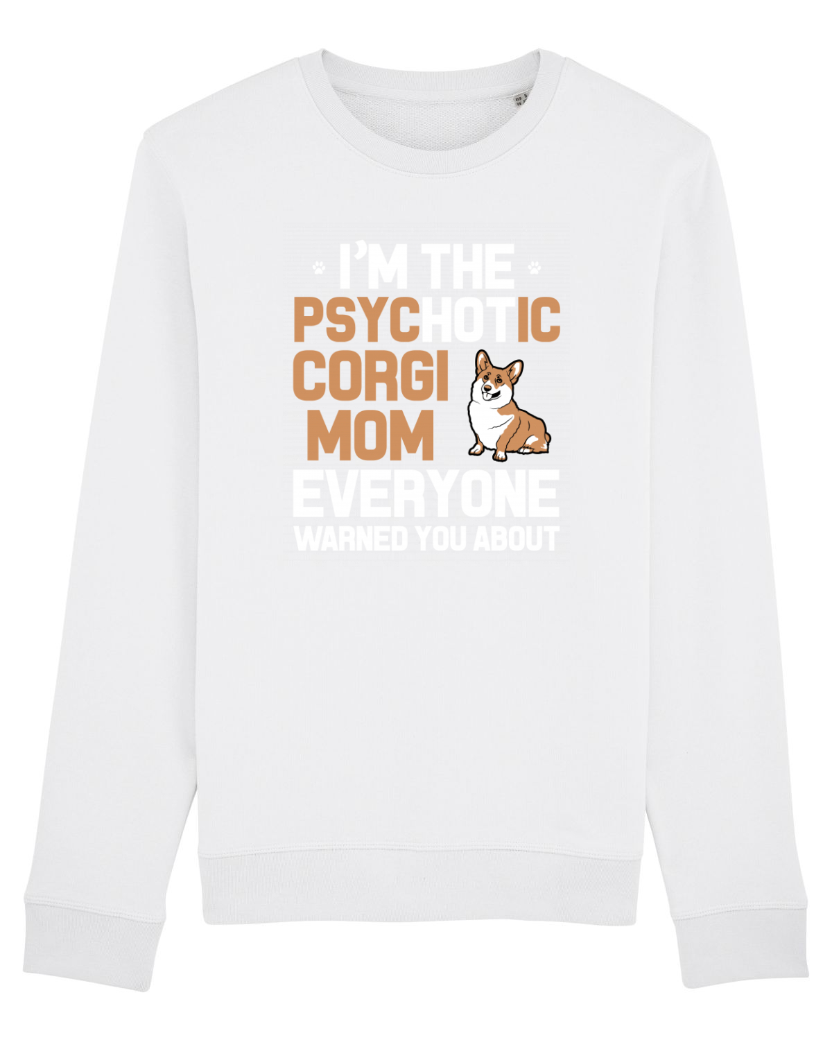 Bluză mânecă lungă Unisex Rise White