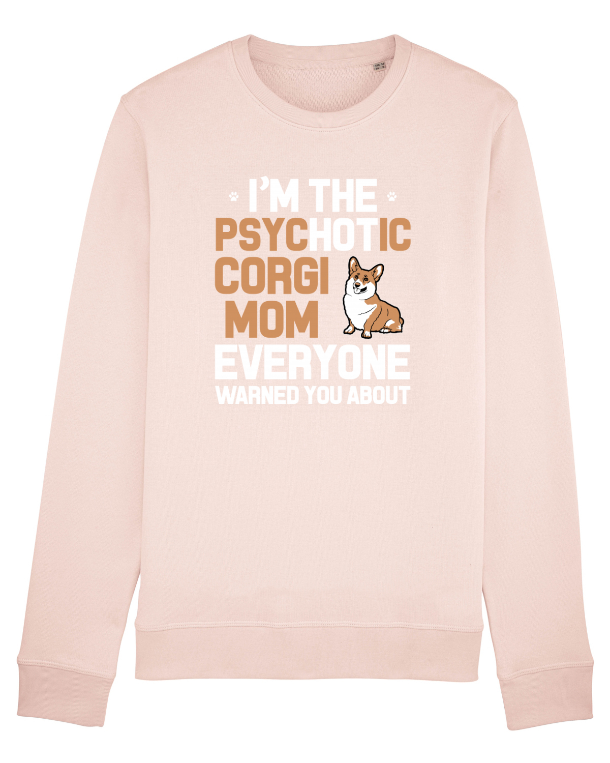 Bluză mânecă lungă Unisex Rise Candy Pink