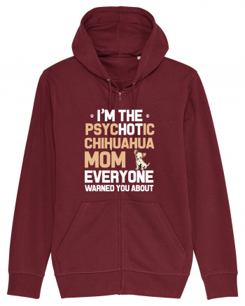 CHIHUAHUA MOM Burgundy