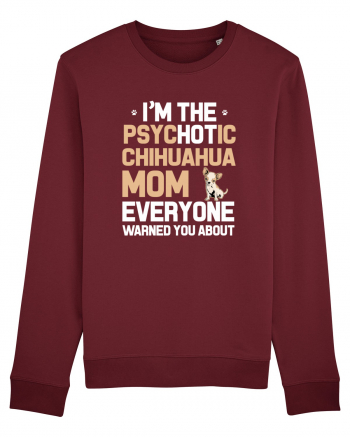 CHIHUAHUA MOM Burgundy