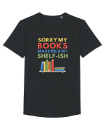 BOOKS Tricou mânecă scurtă guler larg Bărbat Skater