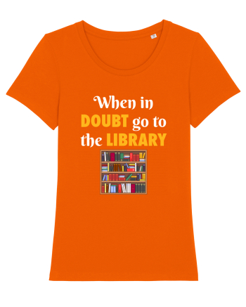 LIBRARY Bright Orange