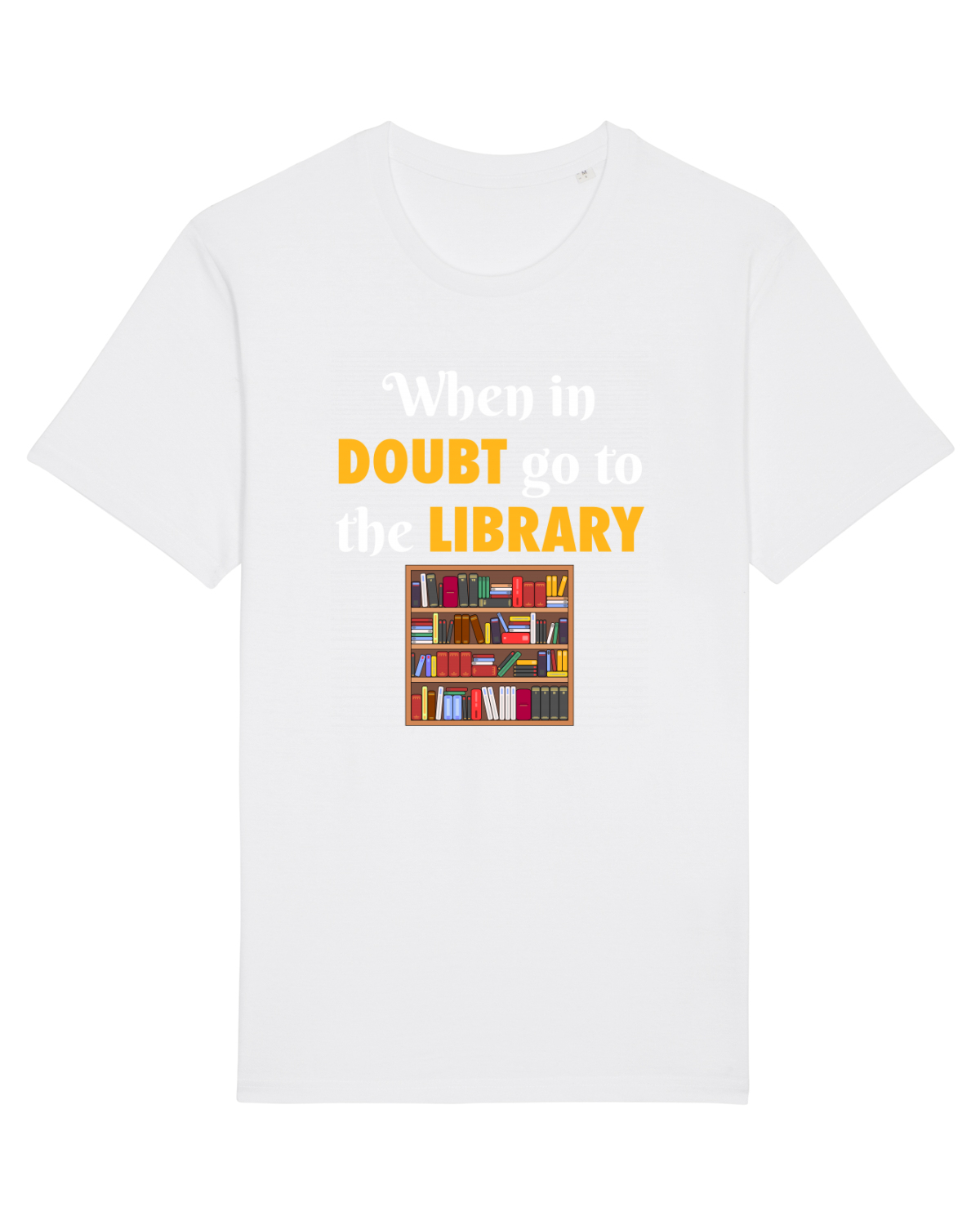 Tricou mânecă scurtă Unisex Rocker White