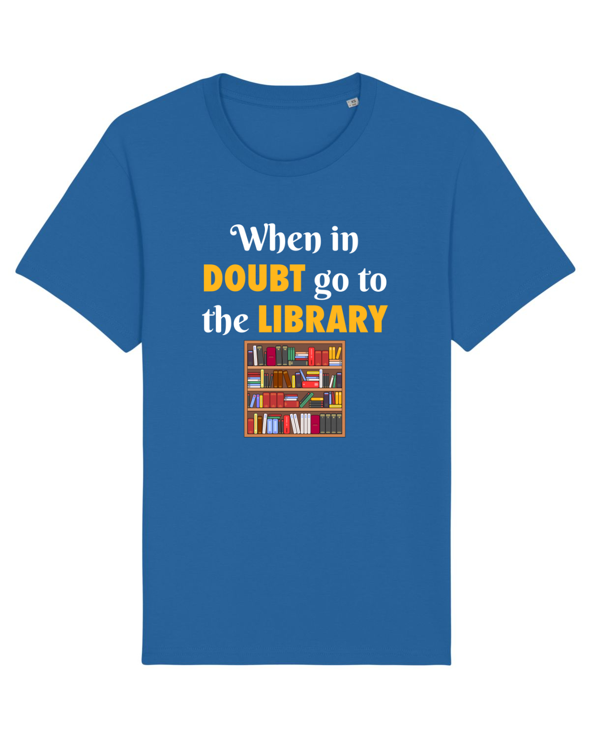 Tricou mânecă scurtă Unisex Rocker Royal Blue