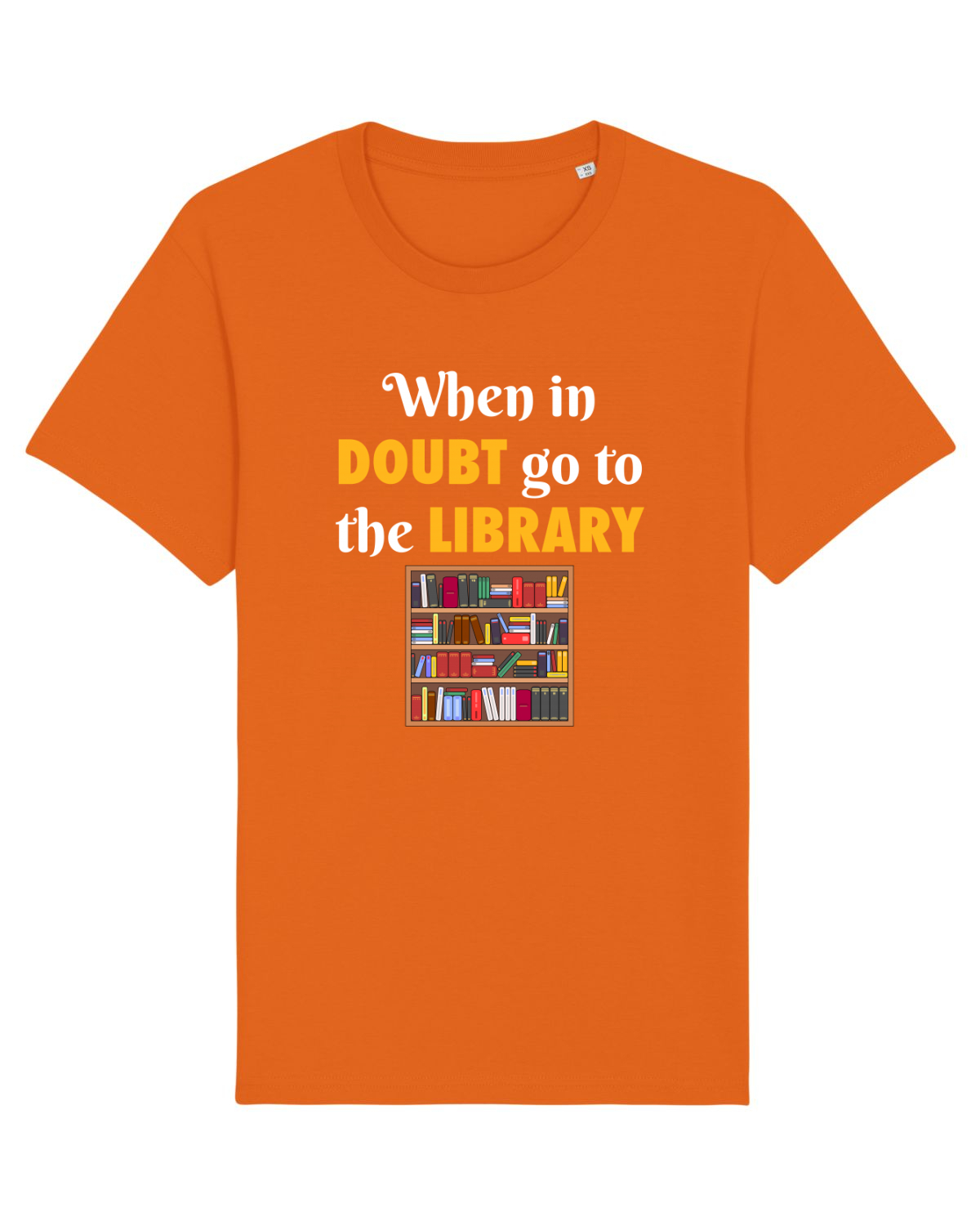 Tricou mânecă scurtă Unisex Rocker Bright Orange
