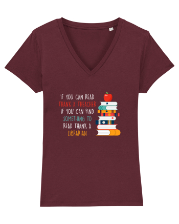 LIBRARIAN Burgundy