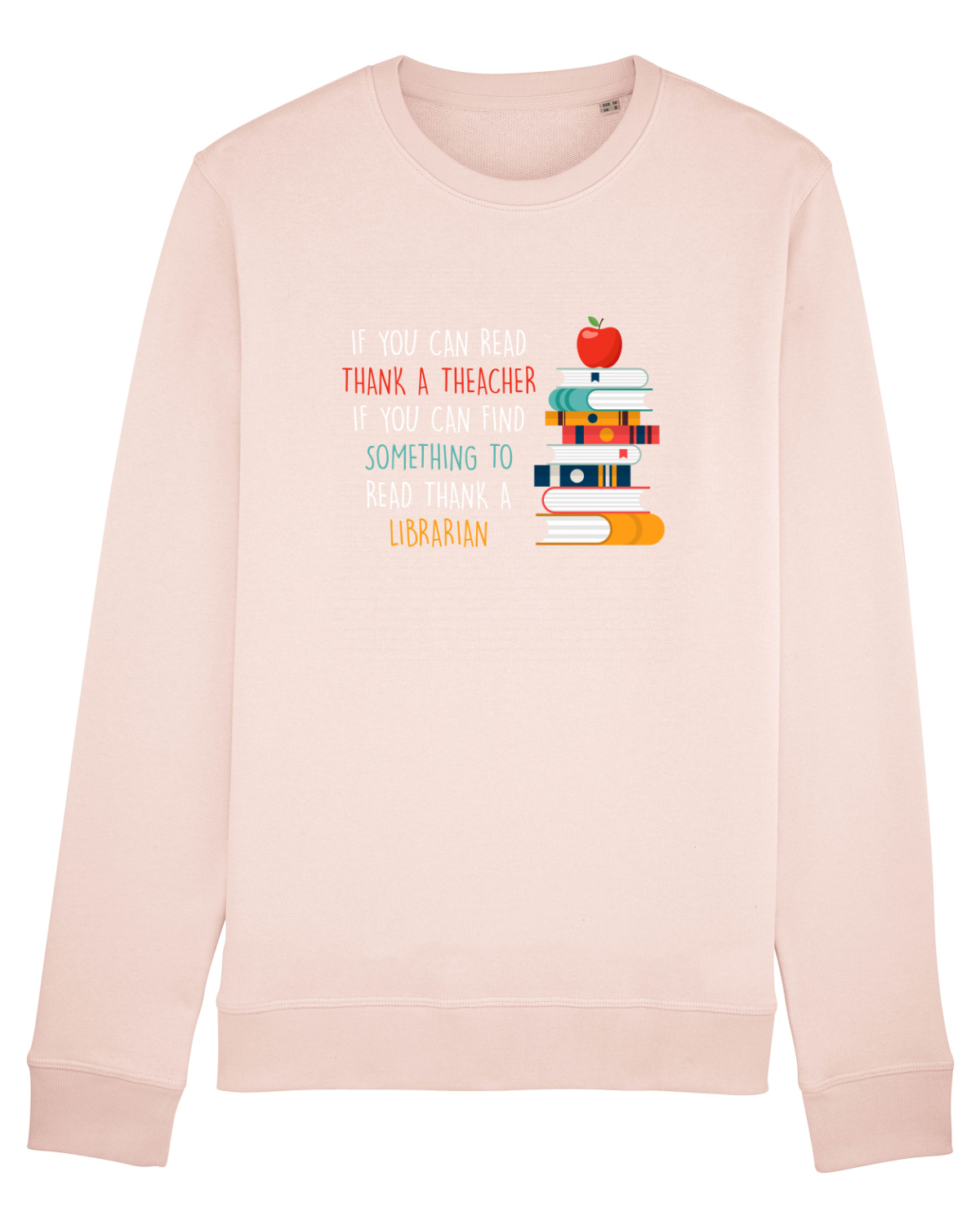 Bluză mânecă lungă Unisex Rise Candy Pink