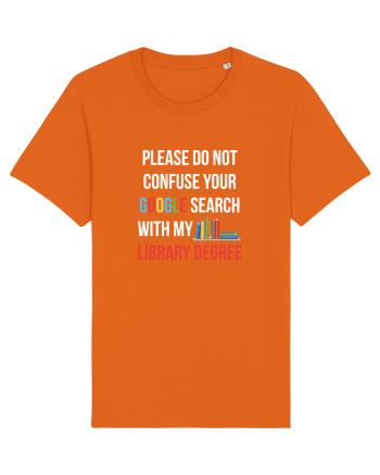 LIBRARY DEGREE Bright Orange
