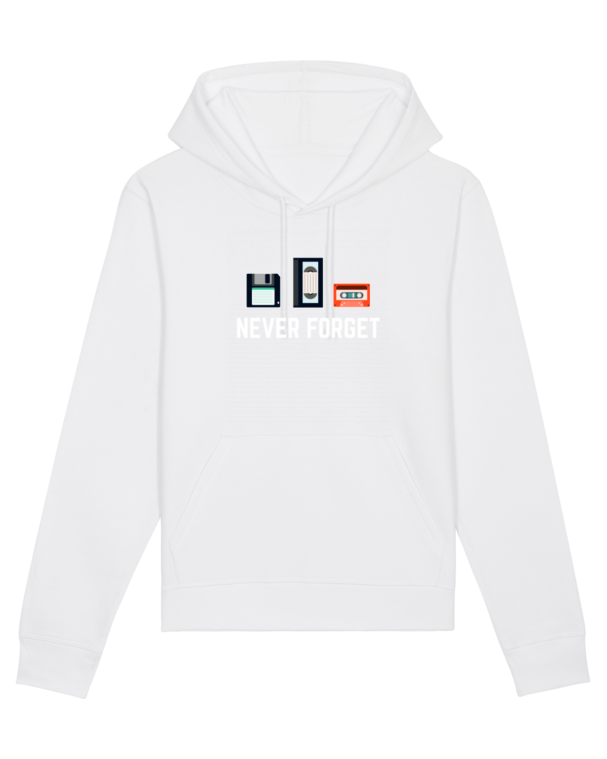 Hanorac Unisex Drummer White
