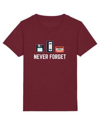 NEVER FORGET Burgundy