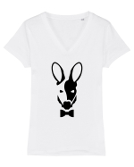 Roo Kangaroo Tricou mânecă scurtă guler V Damă Evoker