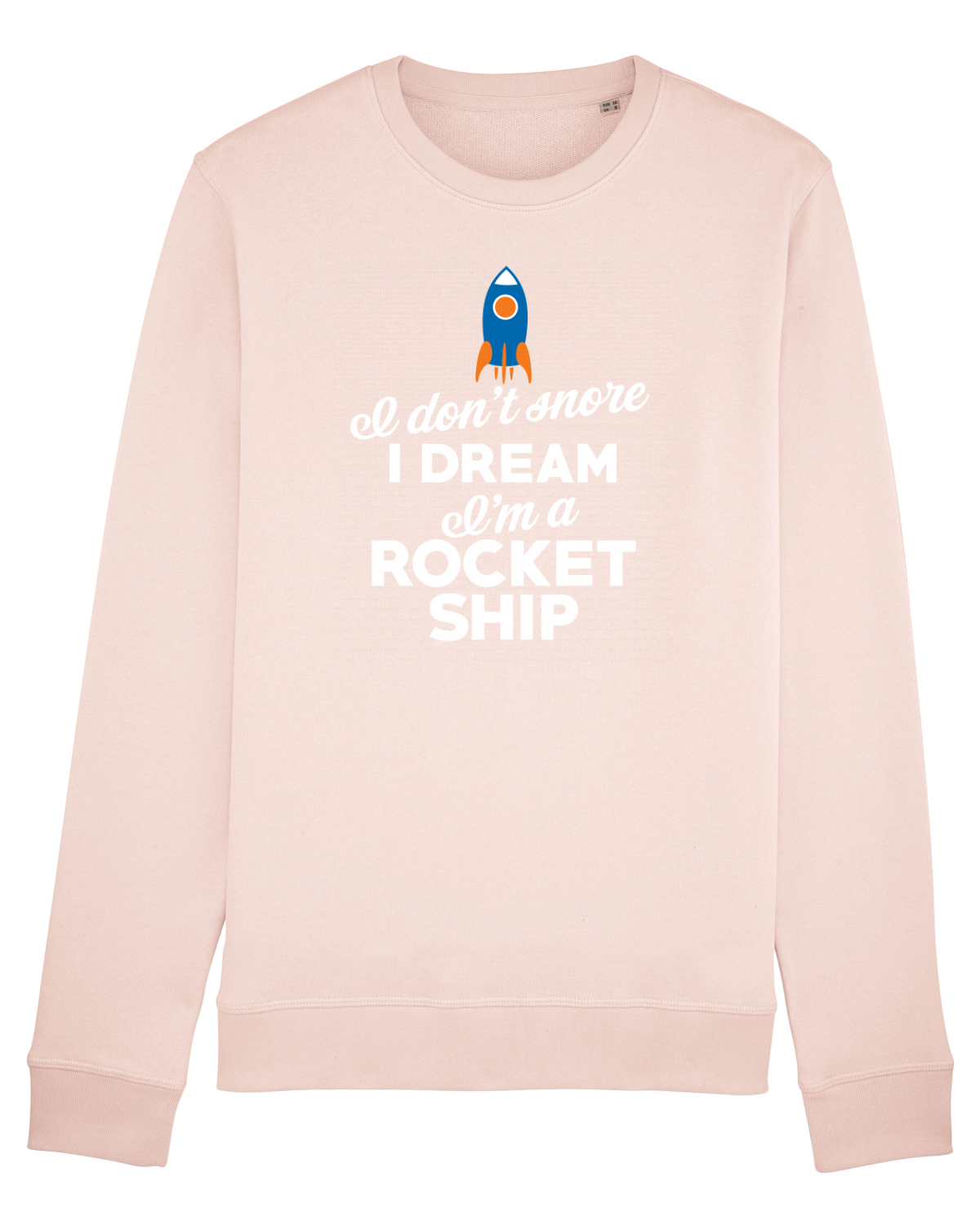 Bluză mânecă lungă Unisex Rise Candy Pink