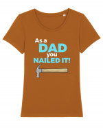 DAD Tricou mânecă scurtă guler larg fitted Damă Expresser