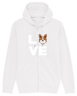 CORGI Hanorac cu fermoar Unisex Connector
