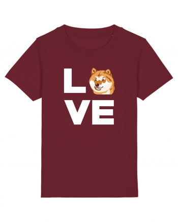 SHIBA INU Burgundy