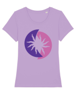 Tarantula Tricou mânecă scurtă guler larg fitted Damă Expresser