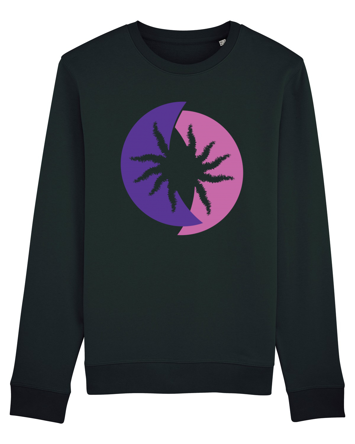 Bluză mânecă lungă Unisex Rise Black
