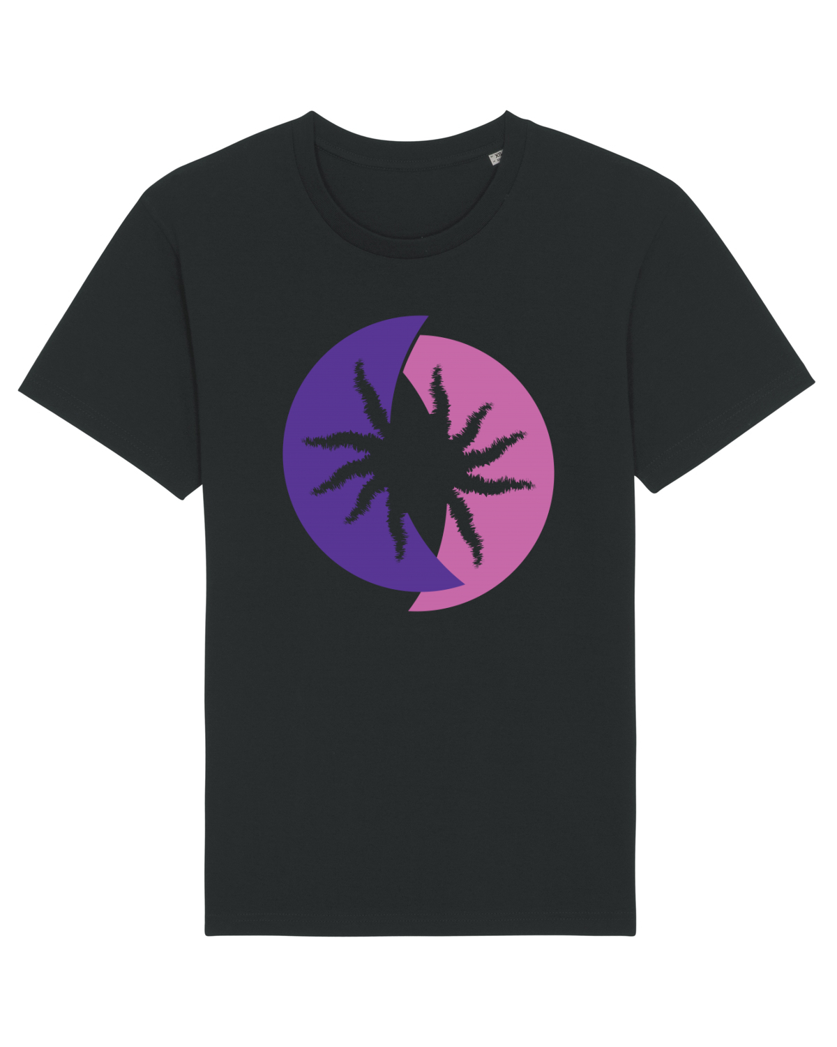Tricou mânecă scurtă Unisex Rocker Black