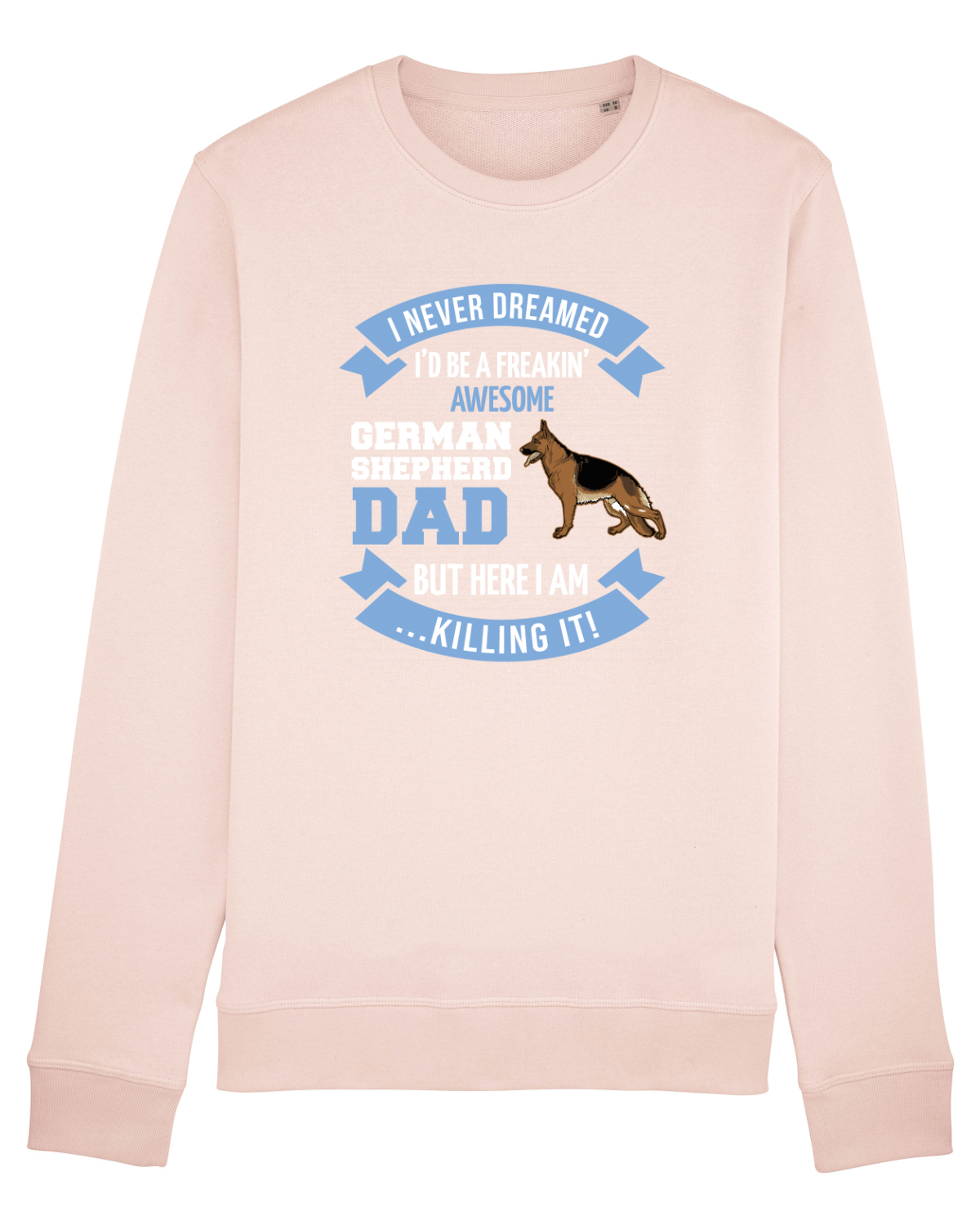 Bluză mânecă lungă Unisex Rise Candy Pink