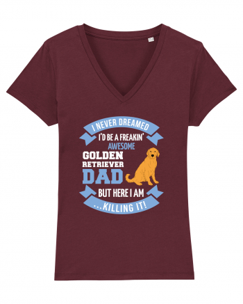 GOLDEN RETRIEVER Burgundy