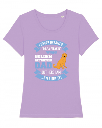 GOLDEN RETRIEVER Lavender Dawn