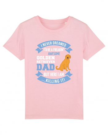 GOLDEN RETRIEVER Cotton Pink