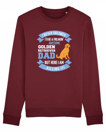 GOLDEN RETRIEVER Burgundy