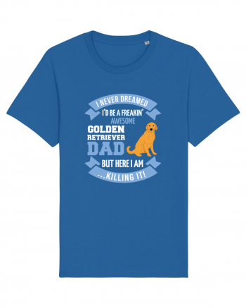 GOLDEN RETRIEVER Royal Blue