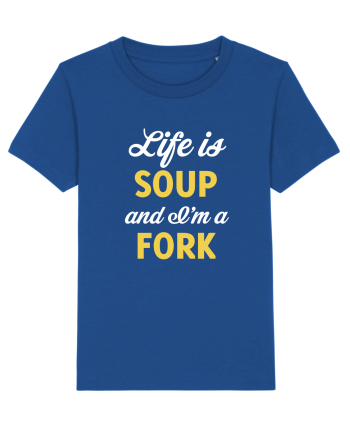 LIFE IS A SOUP Majorelle Blue