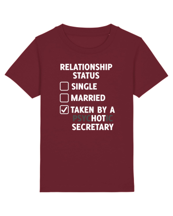 RELATIONSHIP STATUS Burgundy