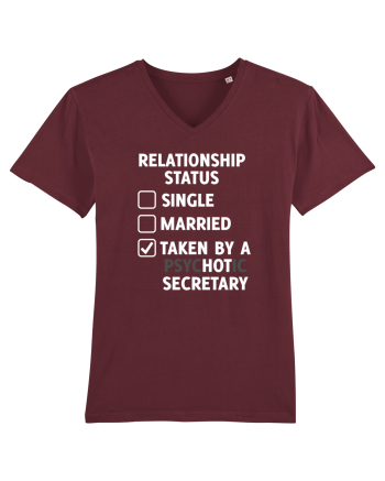 RELATIONSHIP STATUS Burgundy