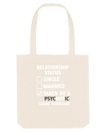 RELATIONSHIP STATUS Sacoșă textilă