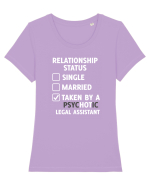 RELATIONSHIP STATUS Tricou mânecă scurtă guler larg fitted Damă Expresser