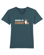 CORGI Tricou mânecă scurtă guler V Bărbat Presenter