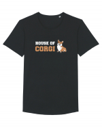 CORGI Tricou mânecă scurtă guler larg Bărbat Skater