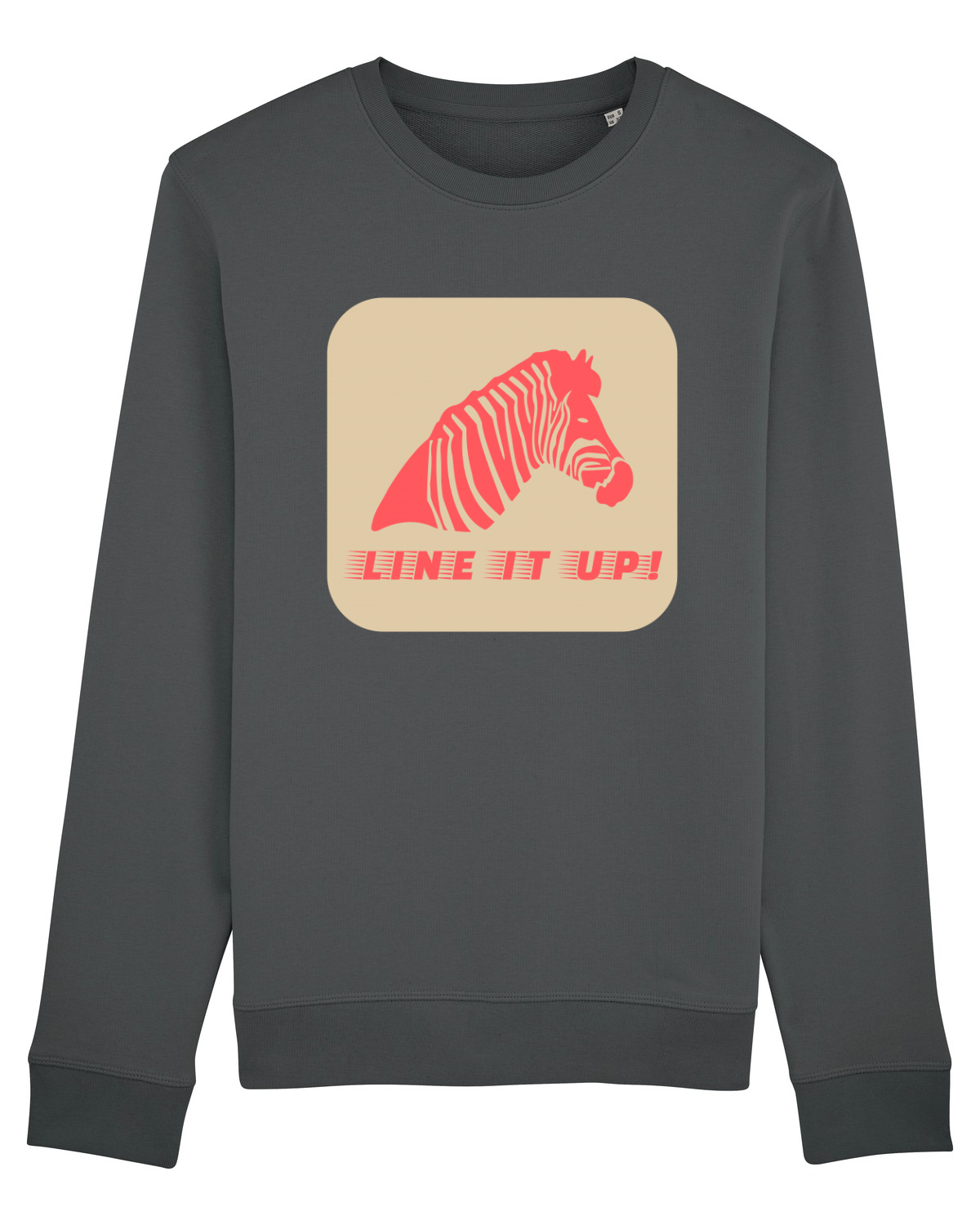 Bluză mânecă lungă Unisex Rise Anthracite