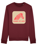 Zebra Line It Up Bluză mânecă lungă Unisex Rise