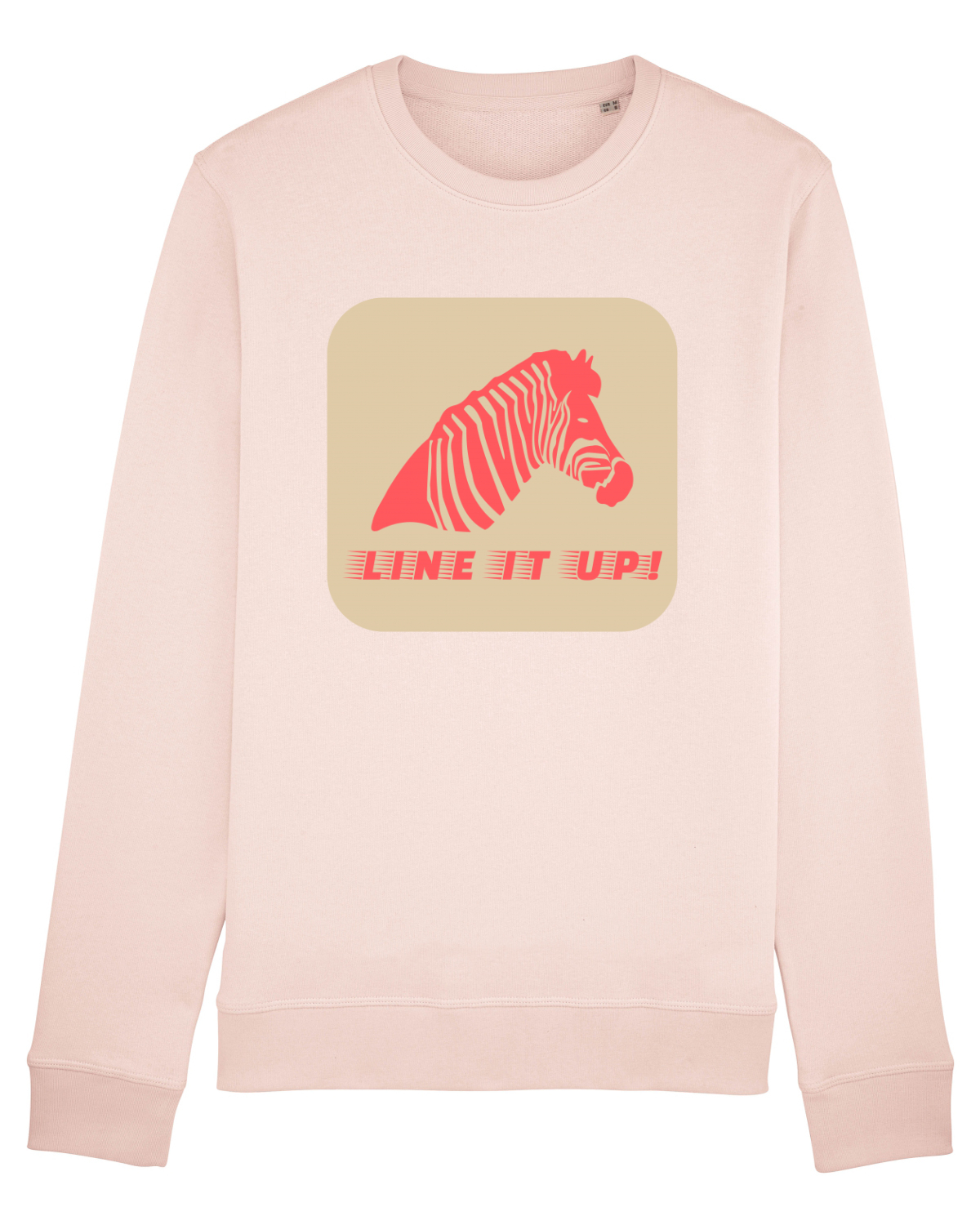 Bluză mânecă lungă Unisex Rise Candy Pink