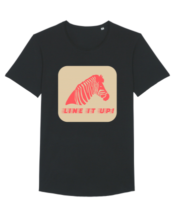 Zebra Line It Up Black