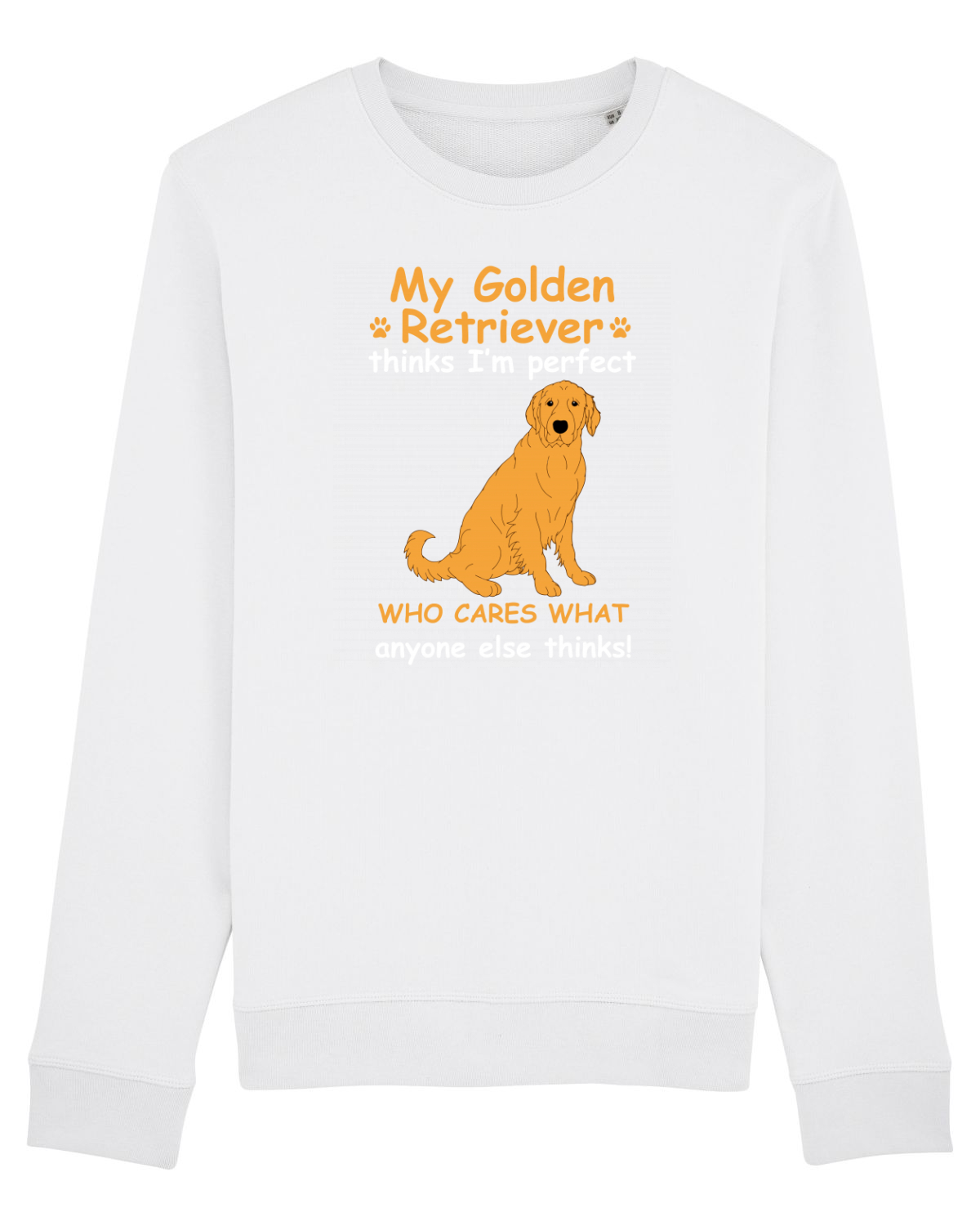 Bluză mânecă lungă Unisex Rise White