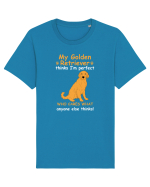 GOLDEN RETRIEVER Tricou mânecă scurtă Unisex Rocker