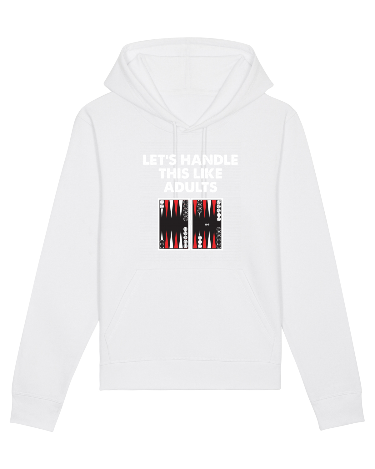 Hanorac Unisex Drummer White