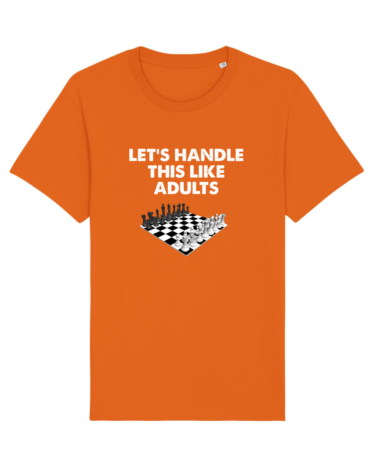 Tricou mânecă scurtă Unisex Rocker Bright Orange