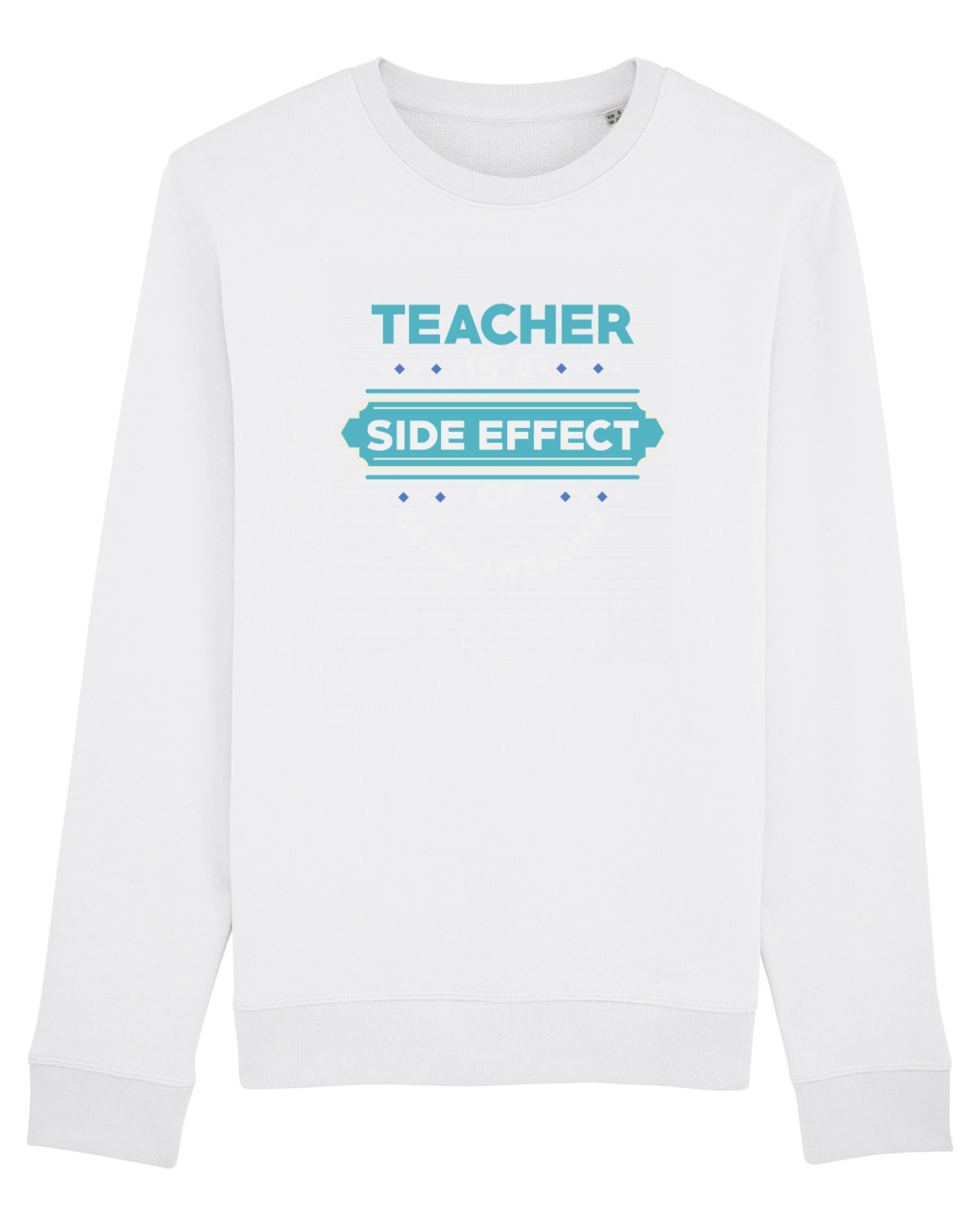 Bluză mânecă lungă Unisex Rise White