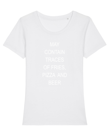 TRACES OF FRIES PIZZA BEER White