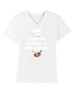 CHEF Tricou mânecă scurtă guler V Bărbat Presenter