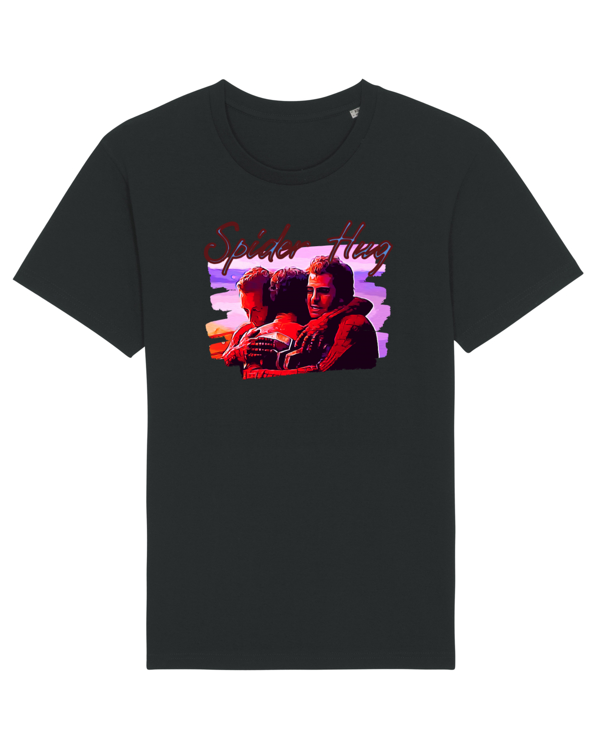 Tricou mânecă scurtă Unisex Rocker Black