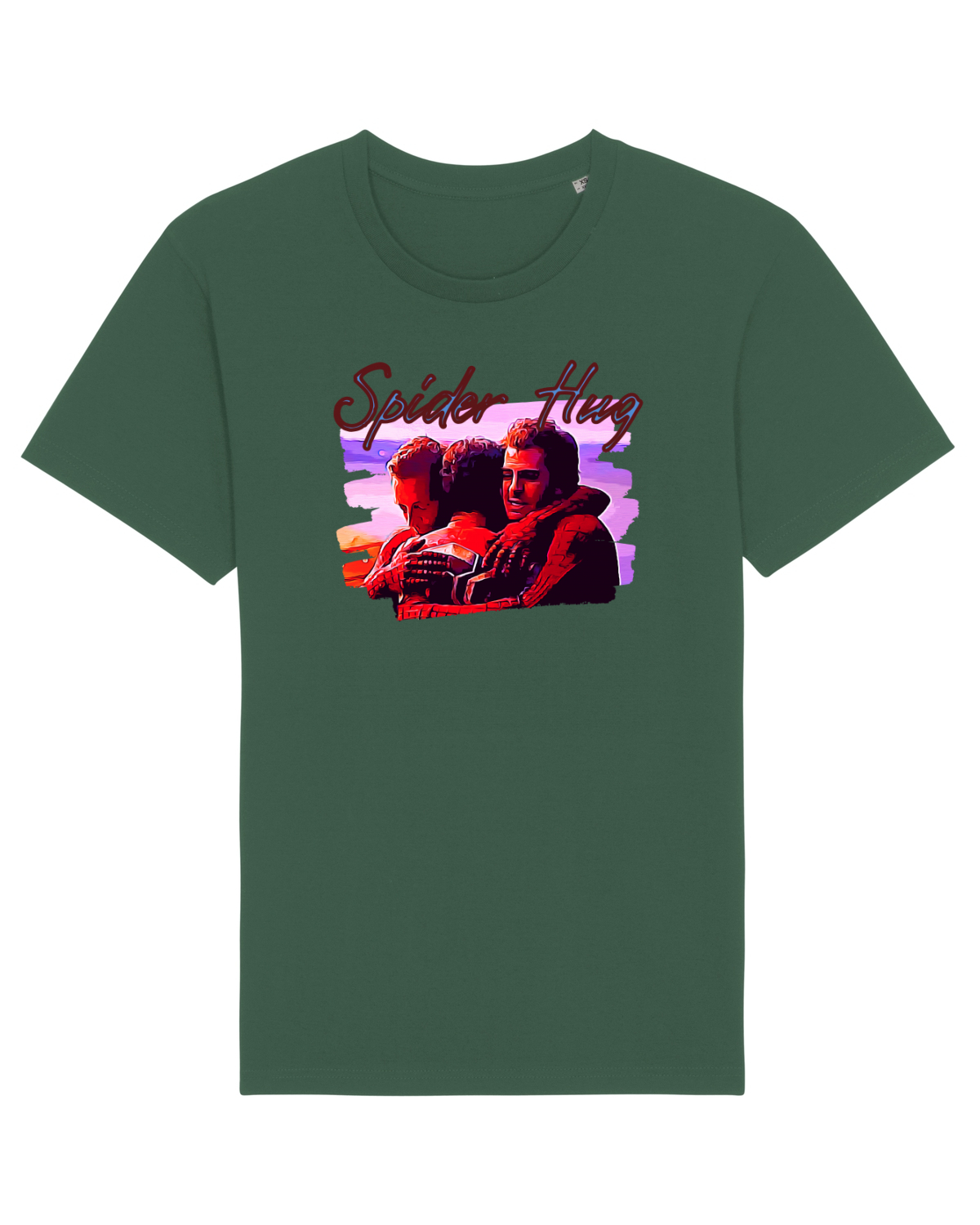 Tricou mânecă scurtă Unisex Rocker Bottle Green